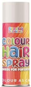 Hair Spray Temporary Silver Colour Wash Out Party Fancy Dress Up, with Finger Protector 200ml