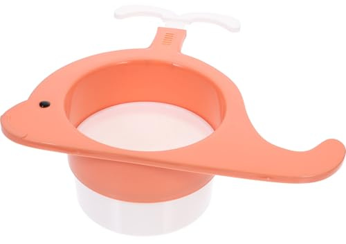 TOPPERFUN Panier D'égouttage pour Évier Cuisine Panier Filtre pour Évier Cuisine Pp Orange Attrape Cheveux et Débris