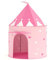 KORIMEFA Tiendas de campaña para niños, Princesa Castillo Carpa de Juego para Niñas Pequeños, Pop Up Carpa Infantil para Interior y Exterior Juguetes Regalos de Cumpleaños (Rosa)