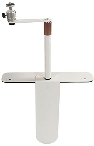 Support de Projecteur, Support de Montage Rotation 360° pour Projecteur, Angle Réglable de 24 à 40 cm avec Filetage 1/4in