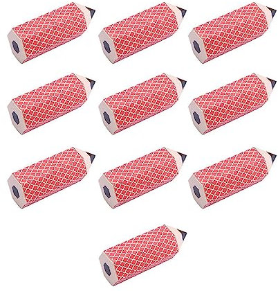 kesurpae 10 Stück Federmäppchen Pralinenschachtel Mode Party Favor Keks Geschenkboxen Plätzchen Schokolade Verpackung Fall Vorschlag, Typ 1