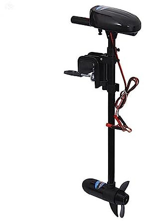 AUBEST Trolling-Motor, 28 LBS 12 V Schlauchboot-Elektromotor, Kajak-Außenbord-Trolling-Motor, Beiboot-Ausrüstung, Kanu-Zubehör,Bootsmotor