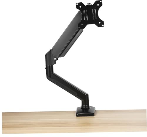 Hemobllo Monitor Desk Arm Desk-mounted Single Monitor Mount Gas Spring Easy Install No Tool