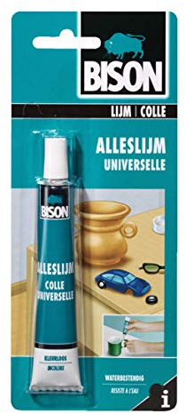 BISON - Colle Super Forte 18 Gr prise immédiate Transparente Cristaline