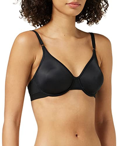 Triumph Womens Micro Fun Non-padded Wired Bra, Black, 38D UK