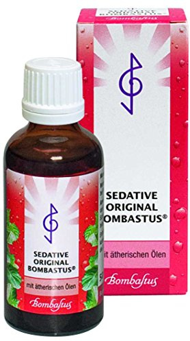 Bombastus Sedative Original Mundspülung 2x50ml - Mundpflegekonzentrat mit ätherischen Ölen und Kräuterextrakten - Sensitiv - Vegan, Tierversuchsfrei - Unflavored