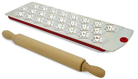 ABM-IDEA HX915212 Stampo 24 Ravioli Esagonale C/N Mattarell, Multicolore