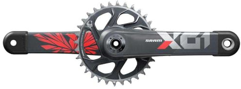 Sram X01 Eagle Dub Crank Set Direct Mount 32 Teeth 12-fold red 2019 Chainsets Mountain Bike