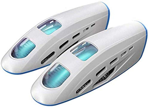 ksamwjf Secador de Zapatos útil Calentador de Botas, Calentador de Calzado eléctrico portátil para Guantes, con Temporizador y esterilización por ozono UV, Esterilización portátil por ozono De