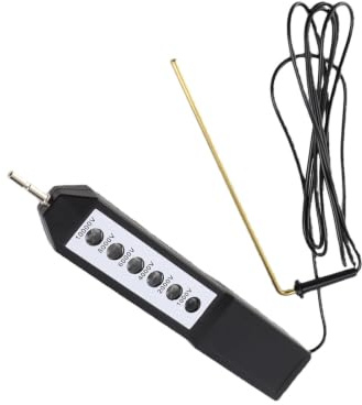 10KV Neon Zaun Spannungsprüfer, Elektrozaun Spannungsprüfer Fehlersucher Landwirtschaftsgeräte Tragbares Testwerkzeug Neonlichter 6 Kontrollleuchte 1000-10000V für Pferd oder Vieh