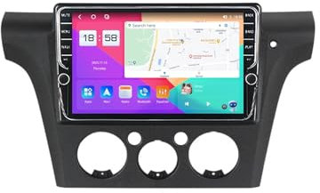 Autoradio 2 DIN Bluetooth 5.0 Android 12 Stereo per Mitsubishi Outlander 2001-2005,Auto Player Digitale con Touchscreen da 9,Carplay Android Auto Supporta SWC RDS/FM AM Radio/GPS/Dab+(B,K200S)