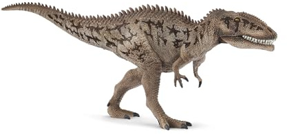 SCHLEICH Dinosaurs | Carcharodontosaurus 15048 | Dinosauro Realistico con mascella Mobile | Idea Regalo per Bambini e Bambine | Giocattolo Dinosauro dai 3 Anni | 8 x 33 x 13 cm