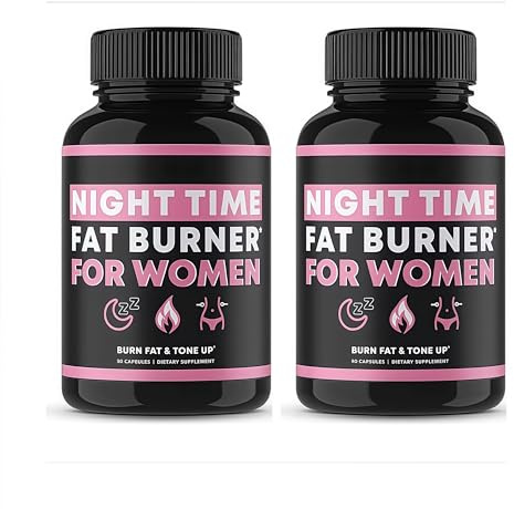 Generico Formula Notturna 𝐅𝐚𝐭𝐁𝐮𝐫𝐧𝐞𝐫 per Le Donne, [Nuovo] bruciatore Notturno, dormendo profondamente e Rilassante, Aiuta la digestione intestinale,2Pcs