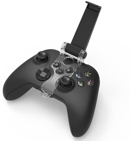 XHSESA Phones Mount Hand Grip Stand Adjustable Clip Holder for Xbox Series S/X Gamepad Controller