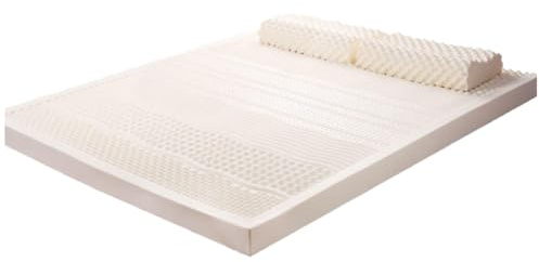 Naturlatexmadrasser, Naturlig med överdrag, mjuk och bekväm for sovrummet(7.5cm,90cm*200cm)