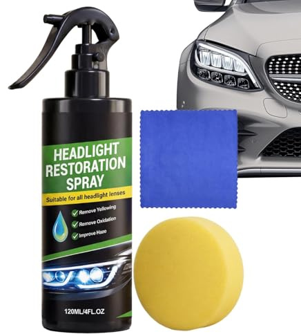 Limpiador De Faros Delanteros Para Automóviles 120ml Spray Restaurador