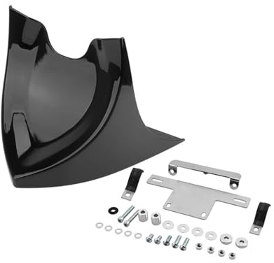 Front Spoiler För Sportster 48 883 1200 2004-2018 För Fatboy För Softail För Touringmotorcykel Nedre Framspoiler Luftdämparkåpa Winglet Aerodynamisk