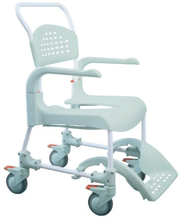 Etac Clean Shower Commode Chair with Adjustable Height
