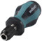 wolfcraft Hand Screwdriver with Bit Socket, Short I 1239000 I for Tight Work Spaces