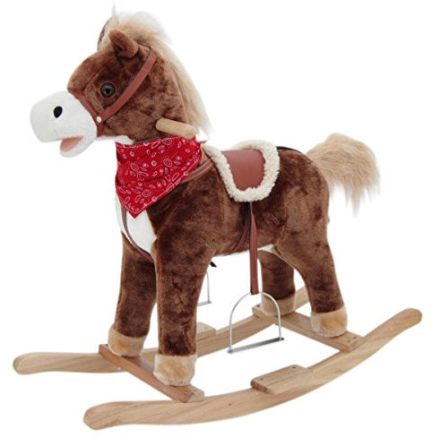 Sweety-Toys 90259 Schaukelpferd Brownie
