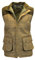 WALKER AND HAWKES Herren Country-Weste aus Tweed mit verstärkten Schultern - für die Jagd geeignet - Helles Salbeigrün - Größe 2XL (46-48)