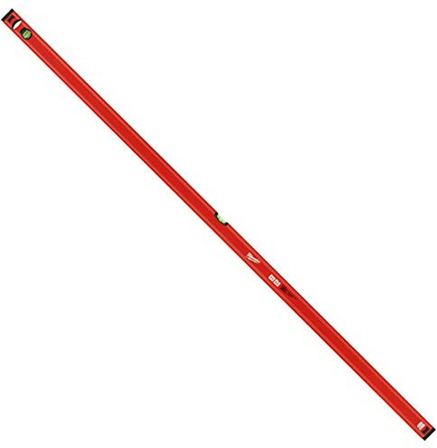 Milwaukee Wasserwaage Slim 180 cm Waage Wasser-Waage, Rot