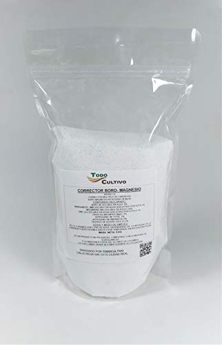 TODOCULTIVO Abono Foliar Boro magnesio nitrogeno micros. 5 Kilos. Corrector múltiple de carencias Rico en Boro y macronutrientes además de microelementos.
