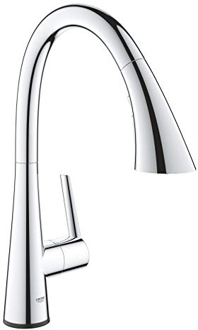 GROHE Mitigeur évier tactile Zedra Touch Chromé 30219002 (Import Allemagne)