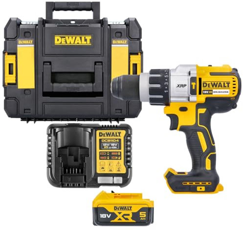 Dewalt DCD996N 18V Brushless Combi Hammer with 1 x 5.0Ah Battery & Charger in Case