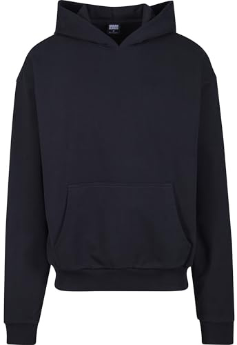 Urban Classics Herr Ultra Heavy Hoody tröja, svart, 4XL, svart, 4XL