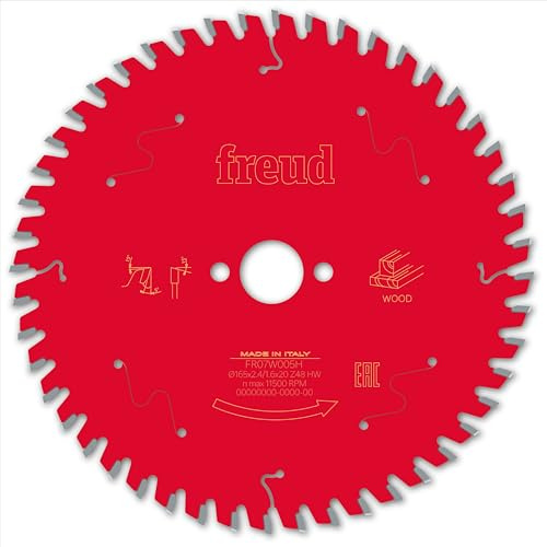 FREUD F03FS09690 FR07W005H Portable Circular Saw Blade Diameter 165 2.4/1.6 AL20 Z48 BA 5°
