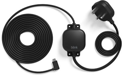 Blink Weather Resistant 4 m Power Adaptor for Blink Mini 2 (Black)