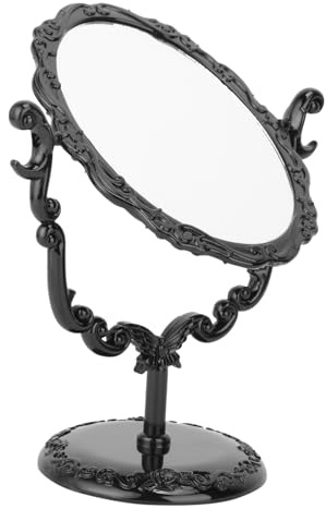 Housoutil 360grado Vintage Rotante Base Stabile Design Per Camera Letto e Bagno Unico Per Cosmetici e