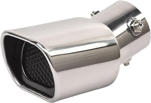 ANRAM Auto Auspuffspitze Für Smart Fortwo Forfour 453 451,Auto Auspuff Schalldämpfer Schwanz Rohre Edelstahl Auto Zubehör,A