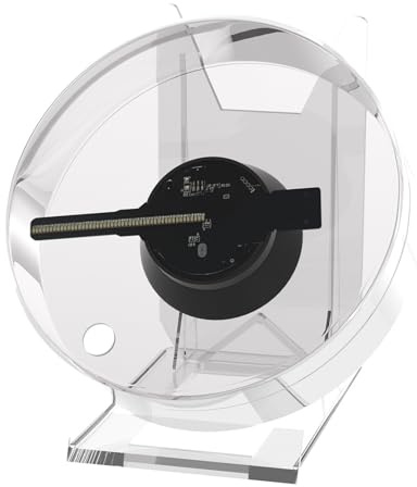 Ventilateur D'hologramme, Projecteur Holographique de Ventilateur D'hologramme 3D de 88 * 88mm avec Une Conception de Résolution de 480 * 480 pour D'excellents Effets 3D