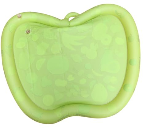 Supvox Aufblasbare Wassermatte Gepolstert Aufblasbares Wasserkissen für Junge Mädchen und Junge Mädchen Robustes Material Formschönes Design Fördert Hand-augen-koordination Grün
