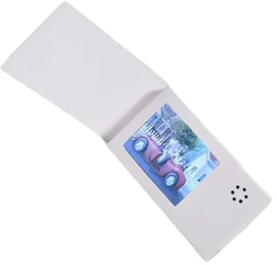 Regalo Festa Scheda Cornice Fotografica Da 2,4 Pollici Video Ringraziamento Con Supporto Formati Multipli Per Uso Domestico in Ufficio Digitale