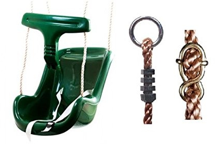Seggiolino 2-in-1 per altalena Verde