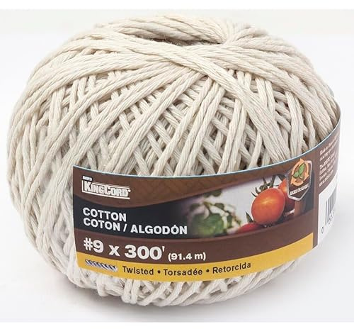 Mibro KingCord 341961BG #9 x 300' 1Ply Twisted Cotton Twine