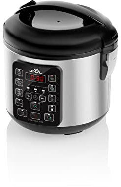 ETA Granellino Reiskocher und Dampfgarer I 1.5 Liter Aluminiumtopf I Antihaftbeschichtung I Warmhaltefunktion I Slow Cooking I Joghurt I Quinoa I 9 Automatikprogramme