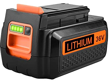 aunstarwei 36V 2.5Ah Ersatzbatterie für Black Decker BL20362-XJ BL20362 BL2536 BL2036 BL1536 LBX2040