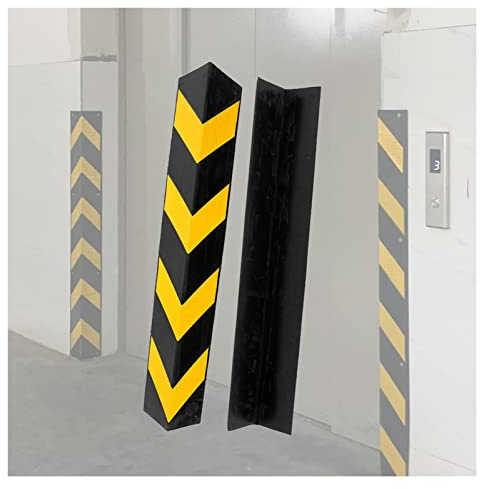 Protector Columnas Garage Protector de esquina de pared para garajes de estacionamiento,Columna de goma para garajes de estacionamiento en forma de L,Protectores de esquina de pared de protección ant