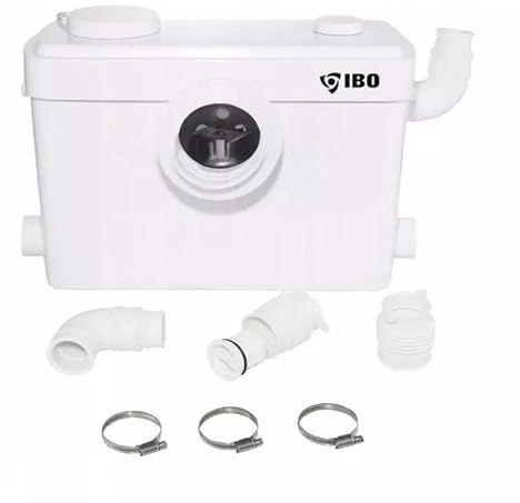 Toilet Macerator Pump Sanitary Waste Sewage Sink Basin Shower Bath Bathroom 600W Water Pump