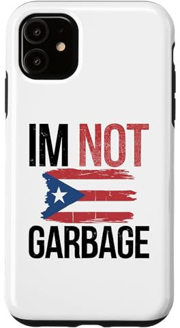 Hülle für iPhone 11 Stolzer Puertoricaner, kein Müll, Puerto Rico Island, Boriqua PR
