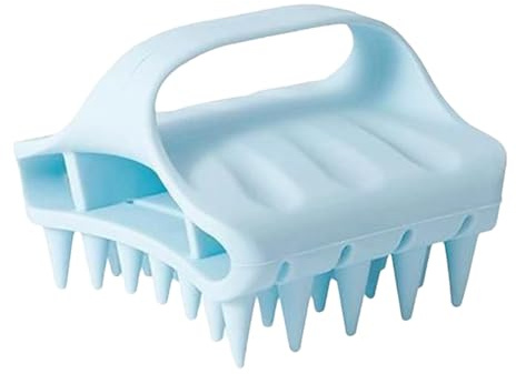 Massagebürste aus Silikon für Kopfhaut | elastische Bürste für Kopfhaut - Massagebürste aus Silikon für Shampoo mit nasser und trockener Verwendung für Bad, Dusche und