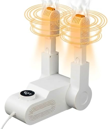 Starlyf Shoe Dryer – Electric Shoe Dryer with Timer | Foldable 90° Boot Dryer | 360° Drying with Deodorizing & Dehumidifying | Fireproof Material | For Shoes, Boots, Gloves & Socks