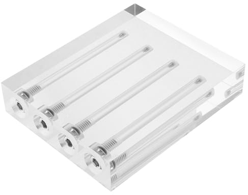 FUNOMOCYA Präziser Getriebeöl Viskositätsprüfer aus Acryl für Motor und Getriebeöl Zuverlässiger Demonstrationsstand für Auto Werkstätten und Wartungszentren