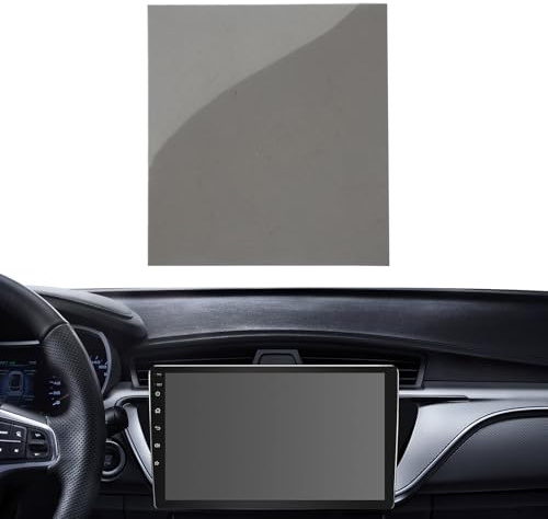 Display-Polarisationsfilter – Selbstklebende Folie, Auto-Displayschutz, Fotografie-Filterzubehör, sorgt für Blendungsreduzierung bei klarer Sicht | Ideal für den Einsatz elektronischer Geräte