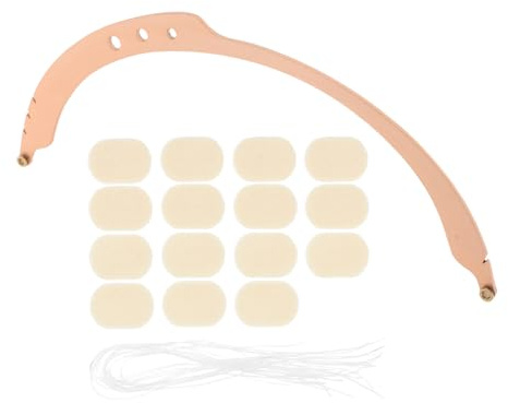Augenbrauenlineal für Microblading, Verstellbar, Gold, Aluminiumlegierung | Präzisionsmessung für Brow Formung, Geeignet für Kosmetiker und Tätowierer, Einfach Anzuwenden