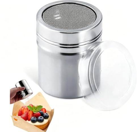 Papryn Icing Sugar Shaker Flour Powder Sifter Chocolate Shaker
